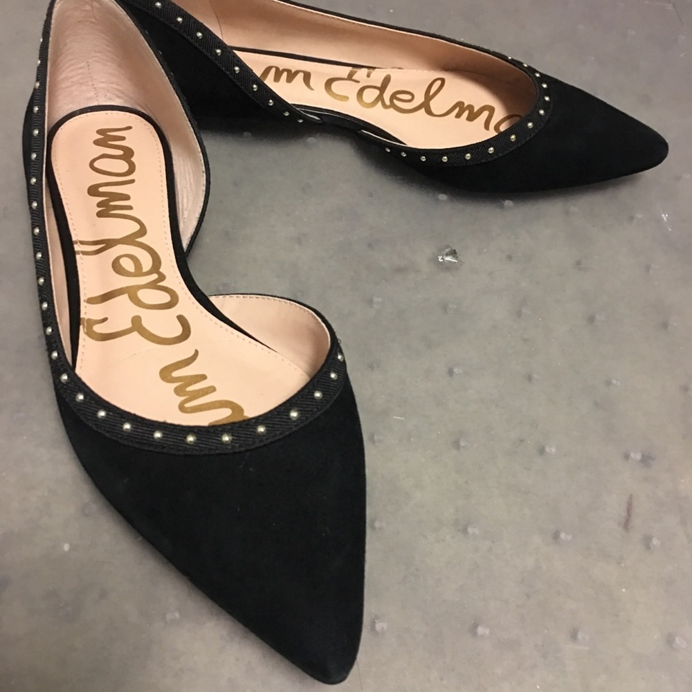 Sam Edelman Studded d’Orsay Flats